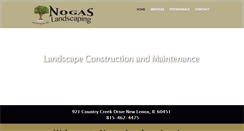 Desktop Screenshot of nogaslawncare.com